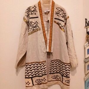 Foxy Vintage jacket 100% Linen